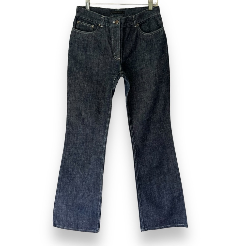 ❤️ELIE TAHARI Boot Cut Jeans Dark Wash Jeans Sz 8